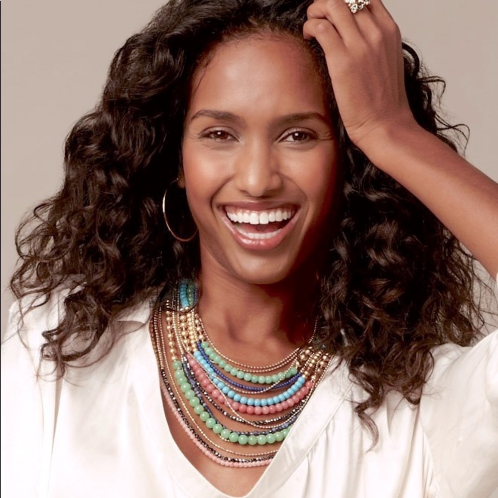 Stella and Dot Zahara bib necklace